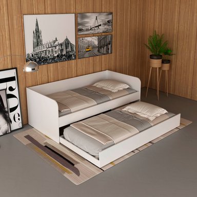 SOFÁ-CAMA BLANCO CM8032.0001 68 X 193 X 95,2 CM - 6