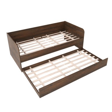 SOFÁ-CAMA NOGAL  1 PLAZA 68 X 193 X 95,2 CM  SIN COLCHÓN CM8032.0003 - 2