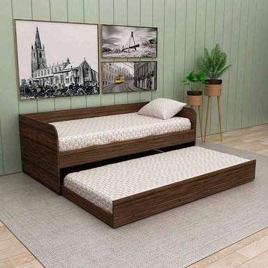 SOFÁ-CAMA NOGAL  1 PLAZA 68 X 193 X 95,2 CM  SIN COLCHÓN CM8032.0003 - 3