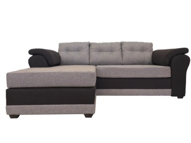 SOFÁ MUEBLES MPR QUEEN 4 CUERPOS CREMA + PUFF - 1