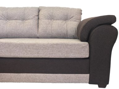 SOFÁ MUEBLES MPR QUEEN 4 CUERPOS CREMA + PUFF - 3