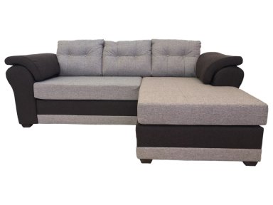 SOFÁ MUEBLES MPR QUEEN 4 CUERPOS CREMA + PUFF - 4