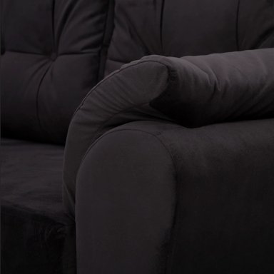 SOFÁ SECCIONAL MUEBLES MPR JOURNEY IZQUIERDO 5 CUERPOS MADERA PINO FELPA - 4