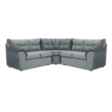 SOFÁ SECCIONAL MUEBLES MPR ALERCE LIBRE DISPOSICIÓN 5 CUERPOS MADERA PINO FELPA - 1