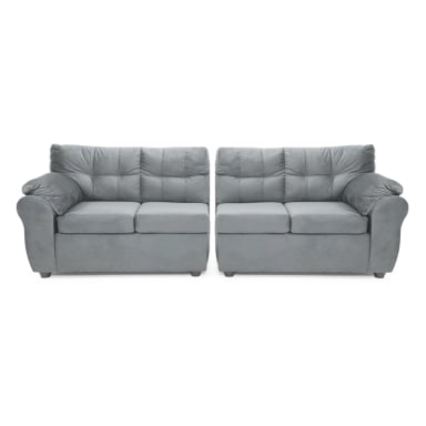 SOFÁ SECCIONAL MUEBLES MPR ALERCE LIBRE DISPOSICIÓN 5 CUERPOS MADERA PINO FELPA - 2