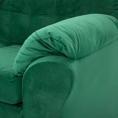 SOFÁ SECCIONAL MUEBLES MPR ALERCE LIBRE DISPOSICIÓN 5 CUERPOS MADERA PINO FELPA - 5