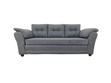 SOFÁ SECCIONAL MUEBLES MPR MERCURY LIBRE DISPOSICIÓN 4 CUERPOS LINO GRIS - 1
