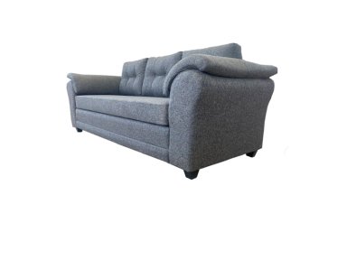 SOFÁ SECCIONAL MUEBLES MPR MERCURY LIBRE DISPOSICIÓN 4 CUERPOS LINO GRIS - 3