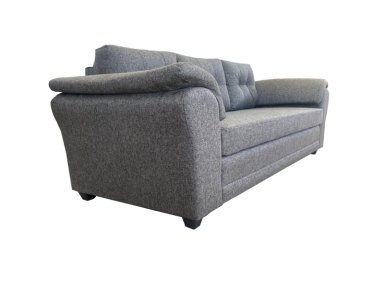 SOFÁ SECCIONAL MUEBLES MPR MERCURY LIBRE DISPOSICIÓN 4 CUERPOS LINO GRIS - 4