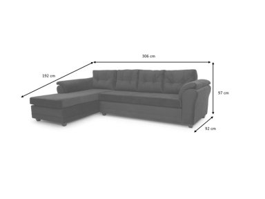 SOFÁ SECCIONA MUEBLES MPR JOURNEY IZQUIERDO 5 CUERPOS LINO CALIPSO - 4