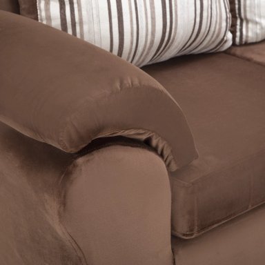 SOFÁ SECCIONAL MUEBLES MPR CATTALEYA DERECHO 5 CUERPOS MADERA PINO FELPA - 4