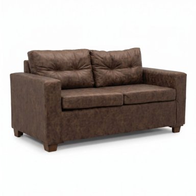 SOFÁ MUEBLES MPR MAVERICK 3 CUERPOS CAFÉ - 2