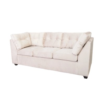 SOFÁ MUEBLES MPR ALARGADO FELPA SECCIONAL BONSAI CALIPSO - 2