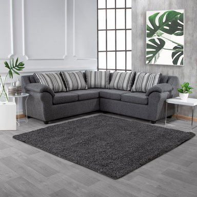 SOFÁ SECCIONAL CATTALEYA LINO GRIS - 1