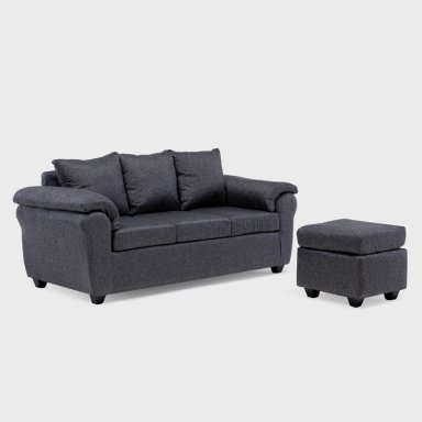 SOFÁ EZEIZA + POUF LINO - 6