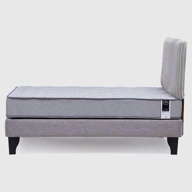 CAMA FEEL + RESPADO REST 1.5 PLAZA -  GRIS - 4