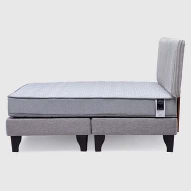 CAMA FEEL + RESPADO REST 2 PLAZA - GRIS - 4
