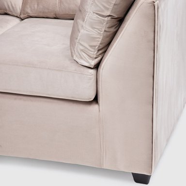 SECCIONAL BONSAI FELPA BEIGE - 6