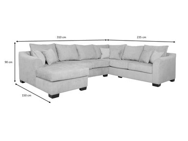 SECCIONAL BRUSELAS CHENILLE - 3 MOD IZQ - 7