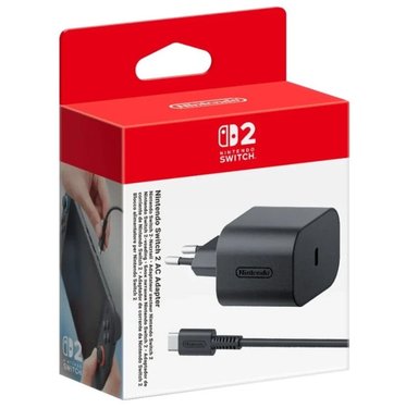CARGADOR ORIGINAL DE NINTENDO SWITCH 2 - 1