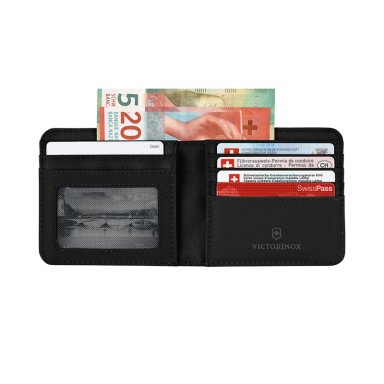 BILLETERA BI-FOLD CON PROTECCIÓN RFID NEGRO VICTORINOX - 4