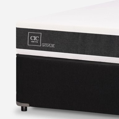 DIVAN CIC ORTOPEDIC 1.5 PLAZAS BLACK - 3