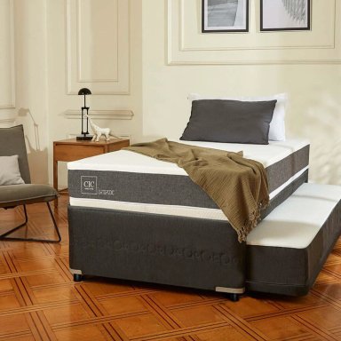 DIVAN CIC ORTOPEDIC 1.5 PLAZAS BLACK - 4