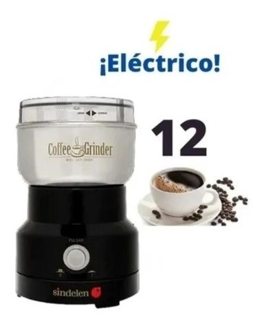 MOLINILLO ELE CTRICO DE CAFE  SINDELEN 12 TAZAS - 5