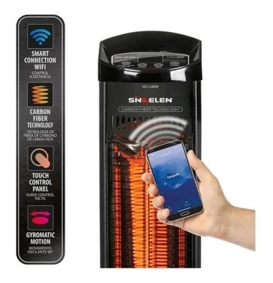 ESTUFA CALEFACTOR INFRARROJO SINDELEN EEC-6000 WIFI - 5