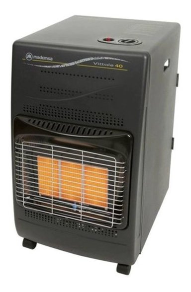ESTUFA GAS MODELO VITTALE 40 CP CILINDRO DE 11-15 KG MADEMSA - 3