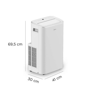 AIRE ACONDICIONADO PORTATIL MIDEA MPPXA-12HRN8 12000 BTU I-GLOO INVERTER - 6