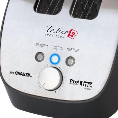 TOSTADOR DE PAN SINDELEN 2 REBANADAS TP-1000 - 3