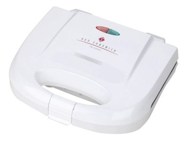 SANDWICHERA SINDELEN 2 PANES BLANCA SW-840BL - 1