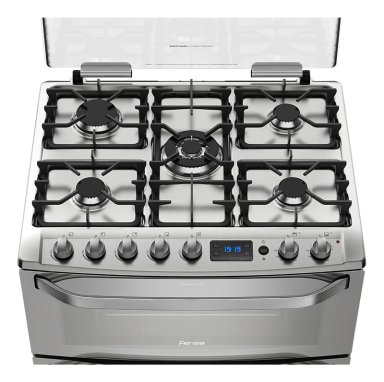 COCINA GAS 5 QUEMADORES 76DXT FENSA - 5