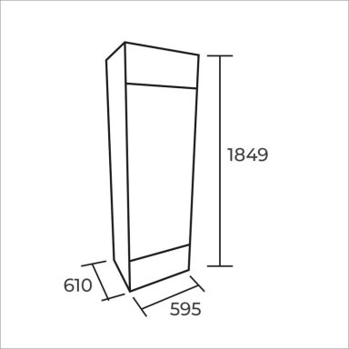 VISICOOLER MAIGAS LG300 FRIO DIRECTO 292 LITROS - 5