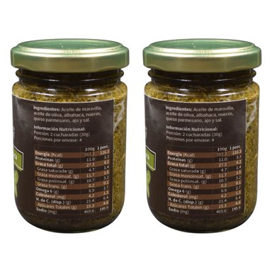 PACK DUO GOURMET PESTOS ALBAHACA - 3