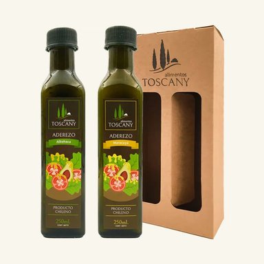 Pack Dúo Aderezos Toscany para ensaladas -  Maracuyá + Albahaca - 1