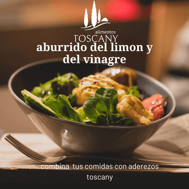 Pack Dúo Aderezos Toscany para ensaladas -  Albahaca +Tomate Merkén - 2
