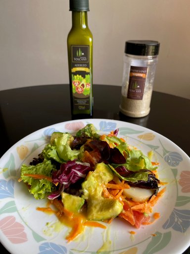 Pack Dúo Aderezos Toscany para ensaladas - Albahaca+Miel Mostaza - 2