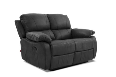 SOFÁ ROSEN ORSON 2 CUERPOS GRIS RECLINABLE MANUAL STONE - 1