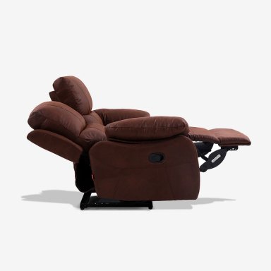 SOFÁ ROSEN ORSON 2 CUERPOS BRANDY RECLINABLE MANUAL - 5