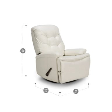 BERGERE ROSEN REMBRANDT 1 CUERPO LEATHER MATCH MARFIL MANUAL - 2