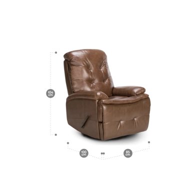 BERGERE ROSEN REMBRANDT 1 CUERPO LEATHER MATCH MARRÓN MANUAL - 2