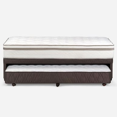 DIVÁN ROSEN CAMA CLASSIQUE MADERA BLANCO + 1.5 PLAZAS 105 X 200 CM - 5