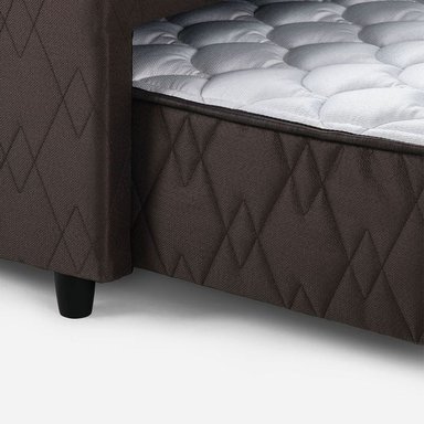 DIVÁN ROSEN CAMA CLASSIQUE MADERA BLANCO + 1.5 PLAZAS 105 X 200 CM - 9
