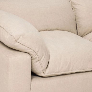 SOFA SECCIONAL ROSEN SHANKLIN IZQUIERDO 3 PIEZAS TELA BEIGE - 7