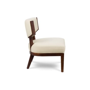 POLTRONA ROSEN A-550 MADERA CUERO BEIGE - 3