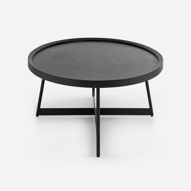 MESA CENTRO ROSEN LIBERTY 120X70 CM NEGRO MADERA - 5
