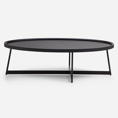 MESA CENTRO ROSEN LIBERTY 120X70 CM NEGRO MADERA - 8