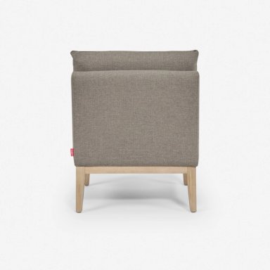 POLTRONA ROSEN LUCERNA 1 CUERPO TAUPE - 6